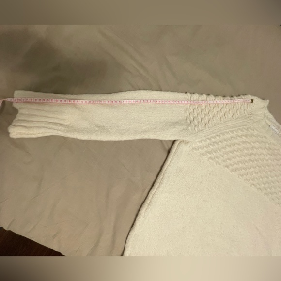 Topshop Ivory Bobble Knitted Sweater, US 8-10/M-L - Picture 10 of 11